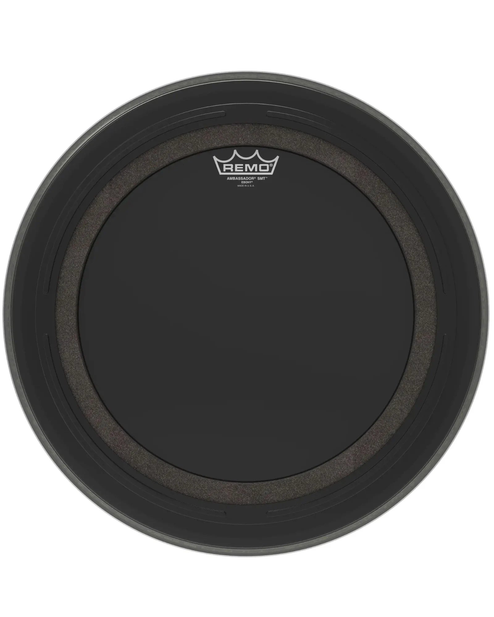 Parche Remo 22" BR-1022-ES-SMT Ambassador SMT Negro