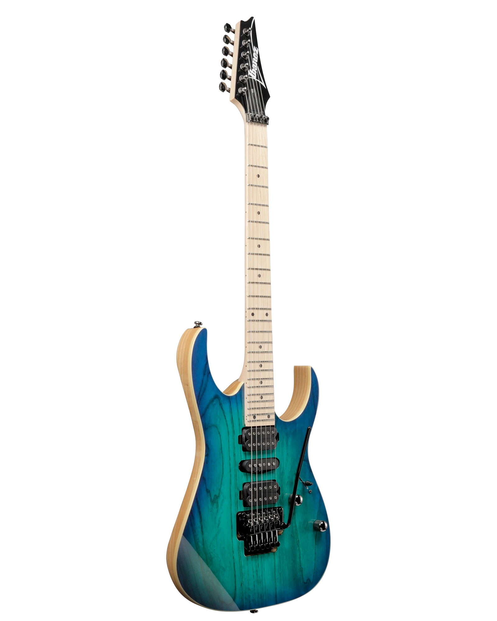 Guitarra Eléctrica Ibanez RG470AHM-BMT Verde Entintado Sombreado Azul