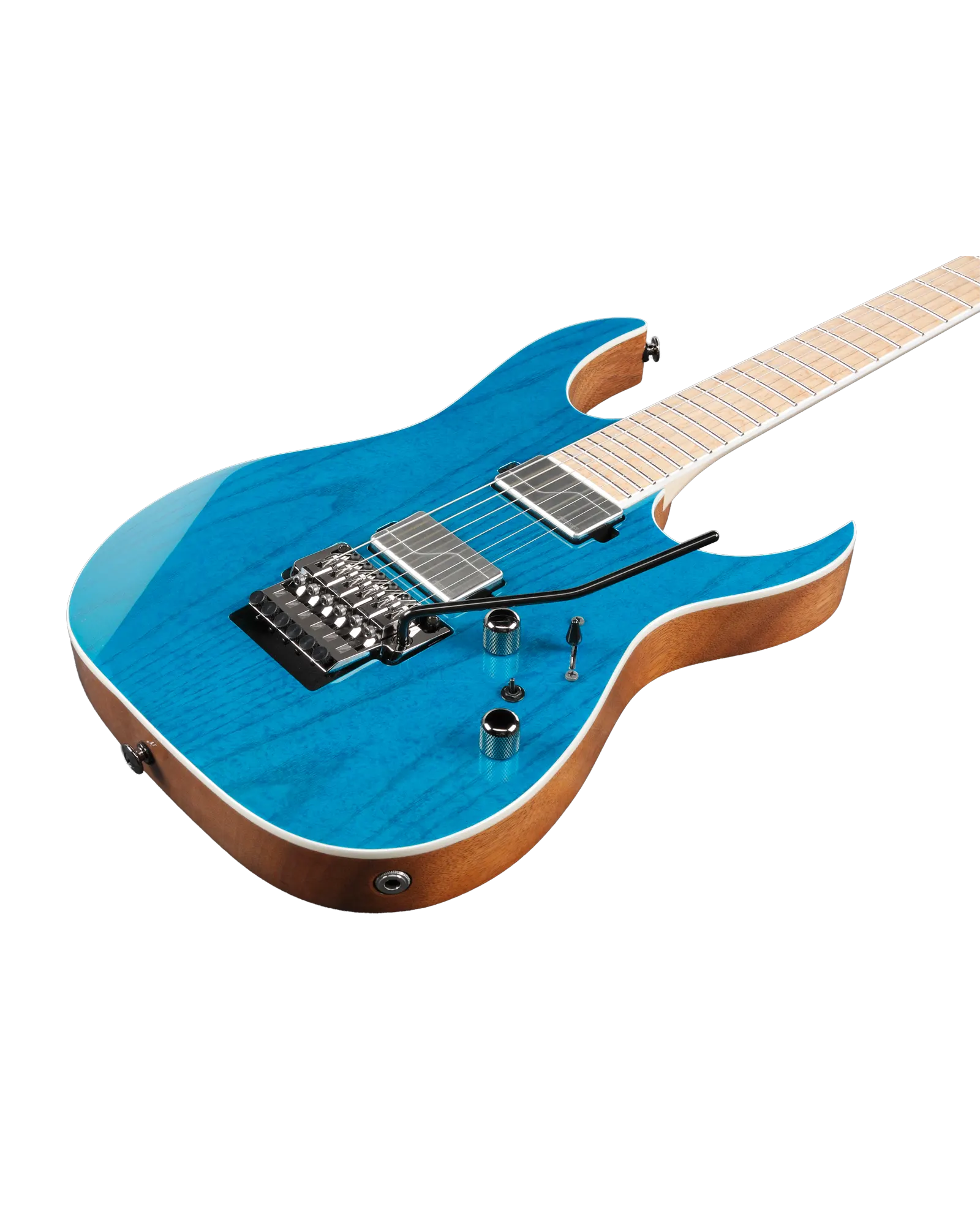Guitarra Eléctrica Ibanez Prestige RG5120M-FCN Azul Transparente con Estuche