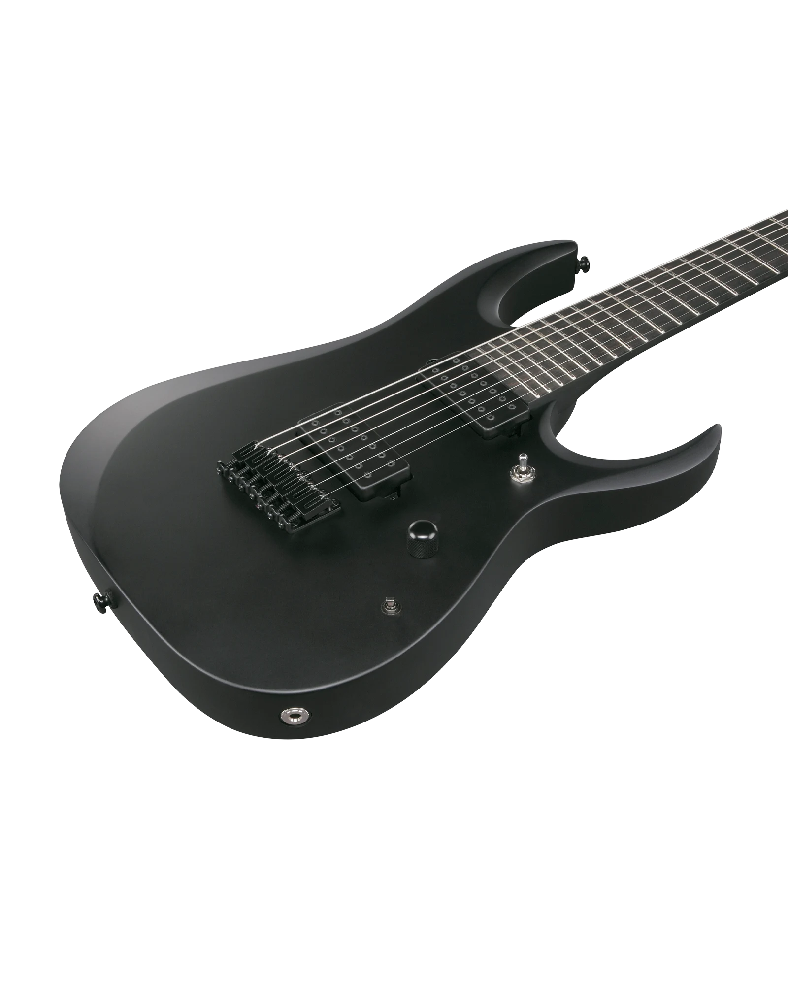Guitarra Eléctrica Ibanez RGD Iron Label RGDRB71-BKF Negro Mate de 7 Cuerdas