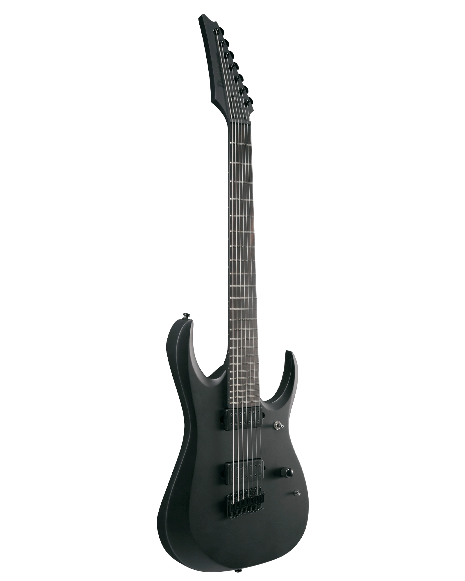 Guitarra Eléctrica Ibanez RGD Iron Label RGDRB71-BKF Negro Mate de 7 Cuerdas