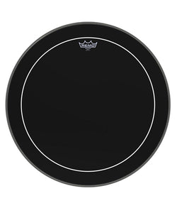Remo Parche 22" ES-1622-PS Pinstripe Ebony Doble Capa Negro