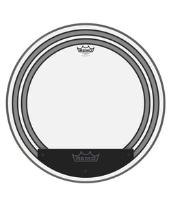 Remo Parche 22" PW-1322-00 Powersonic Transparente