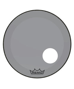 Remo Parche 22" P3-1322-CT-SMOH Powerstroke 3 Colortone con Perforación 5" Gris