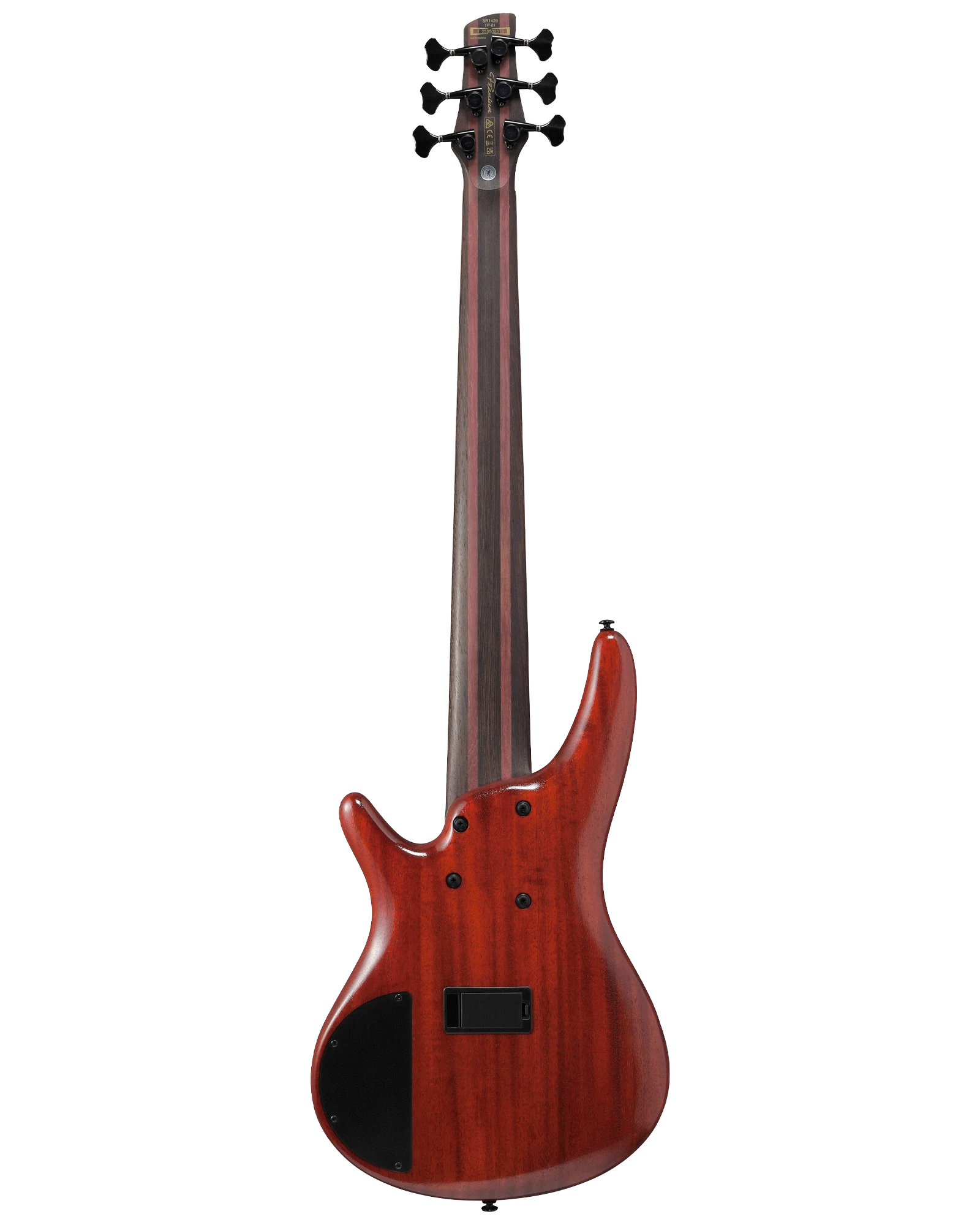 Bajo Eléctrico Ibanez SR Premium SR1426B-CGL Verde Mate con Funda de 6 Cuerdas