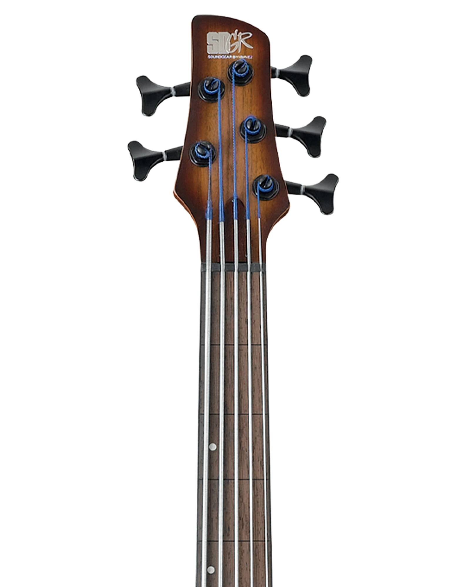 Bajo Eléctrico Ibanez SR Bass Workshop SRH505F-NNF Natural Sombreado Café Mate Fretless de 5 Cuerdas