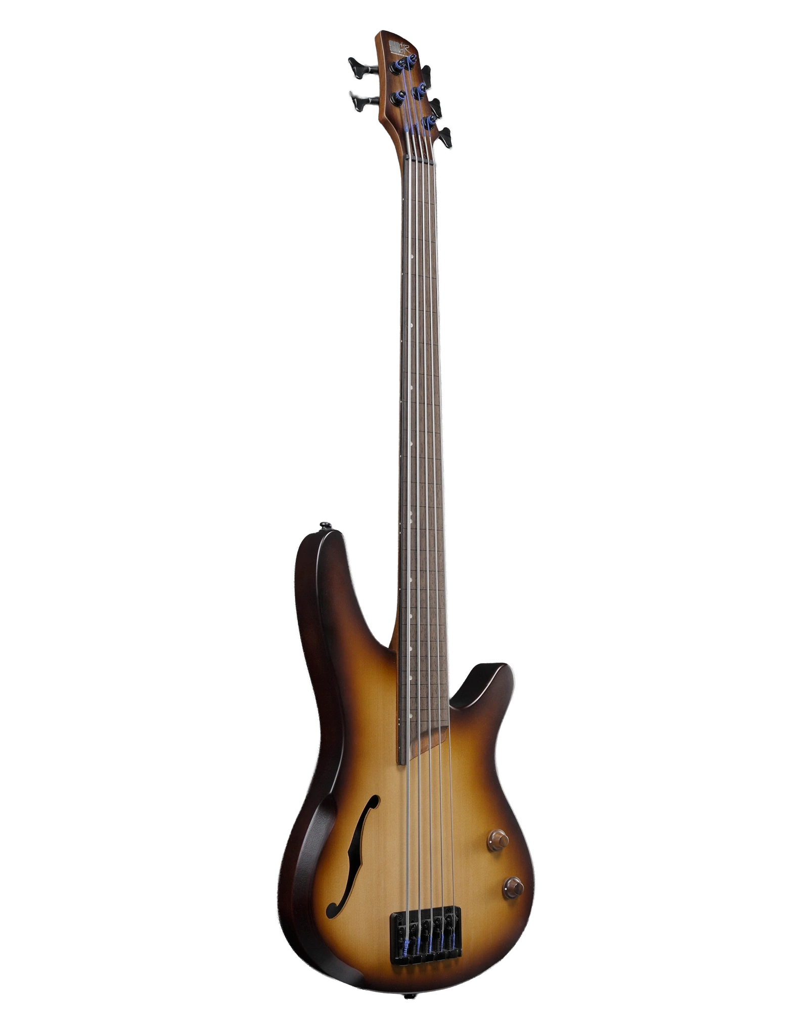 Bajo Eléctrico Ibanez SR Bass Workshop SRH505F-NNF Natural Sombreado Café Mate Fretless de 5 Cuerdas