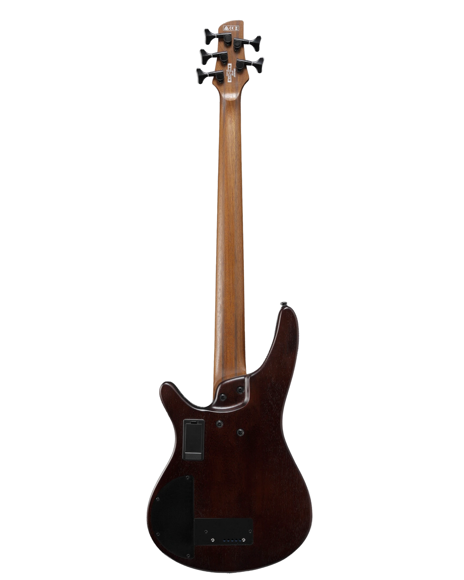 Bajo Eléctrico Ibanez SR Bass Workshop SRH505F-NNF Natural Sombreado Café Mate Fretless de 5 Cuerdas