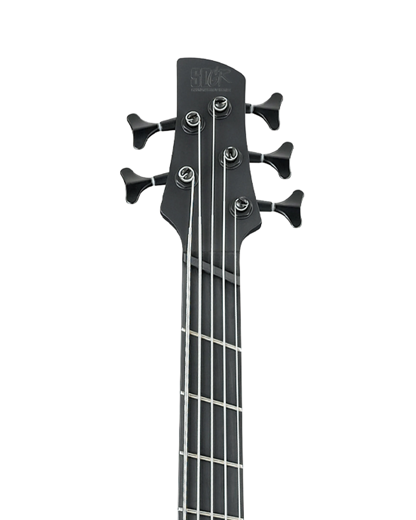 Bajo Eléctrico Ibanez SR Iron Label SRMS625EX-BKF Negro Mate Multi Escala de 5 Cuerdas