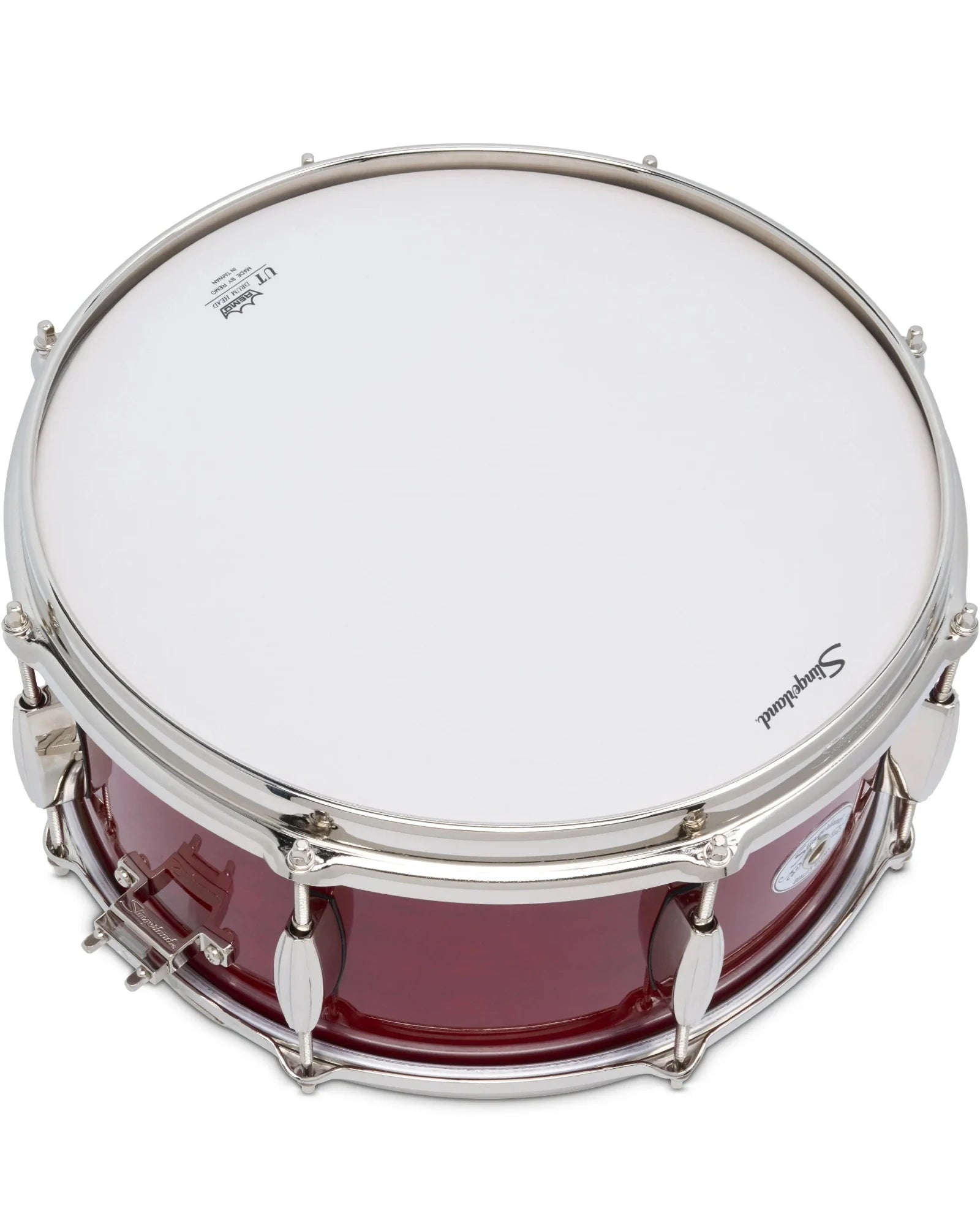 Tarola Slingerland SDSK6514SSKRCR Studio King 6.5"x14" Rojo Transparente, Arce