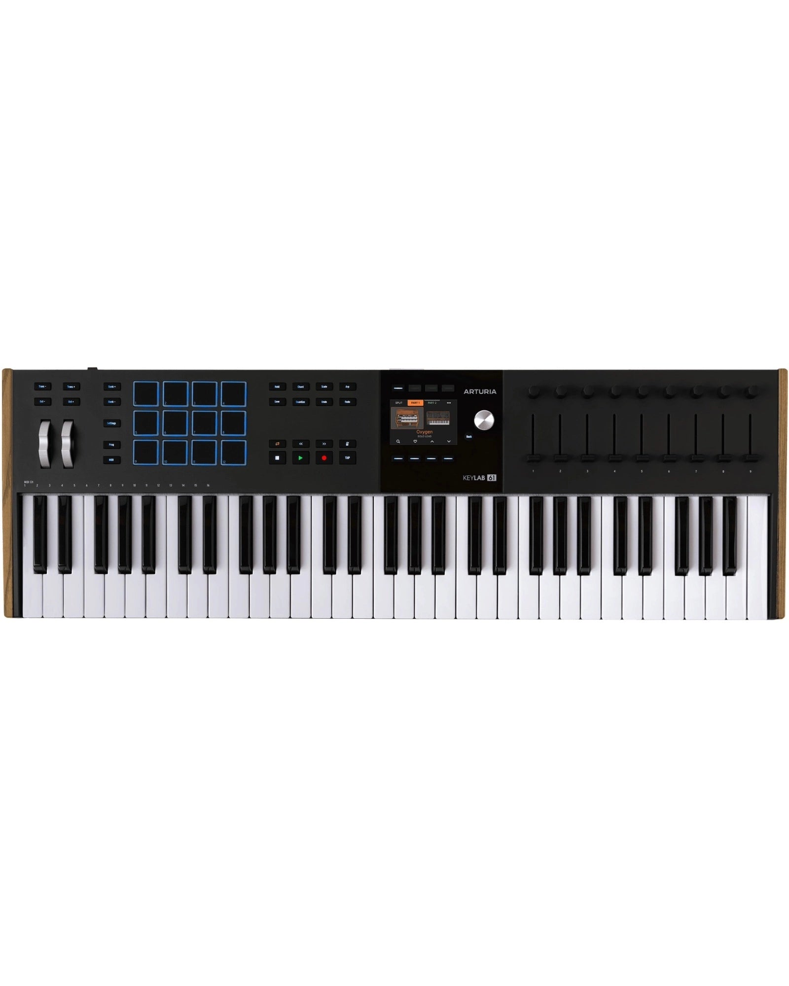 Teclado Controlador Arturia KeyLab 61 mk3 Negro