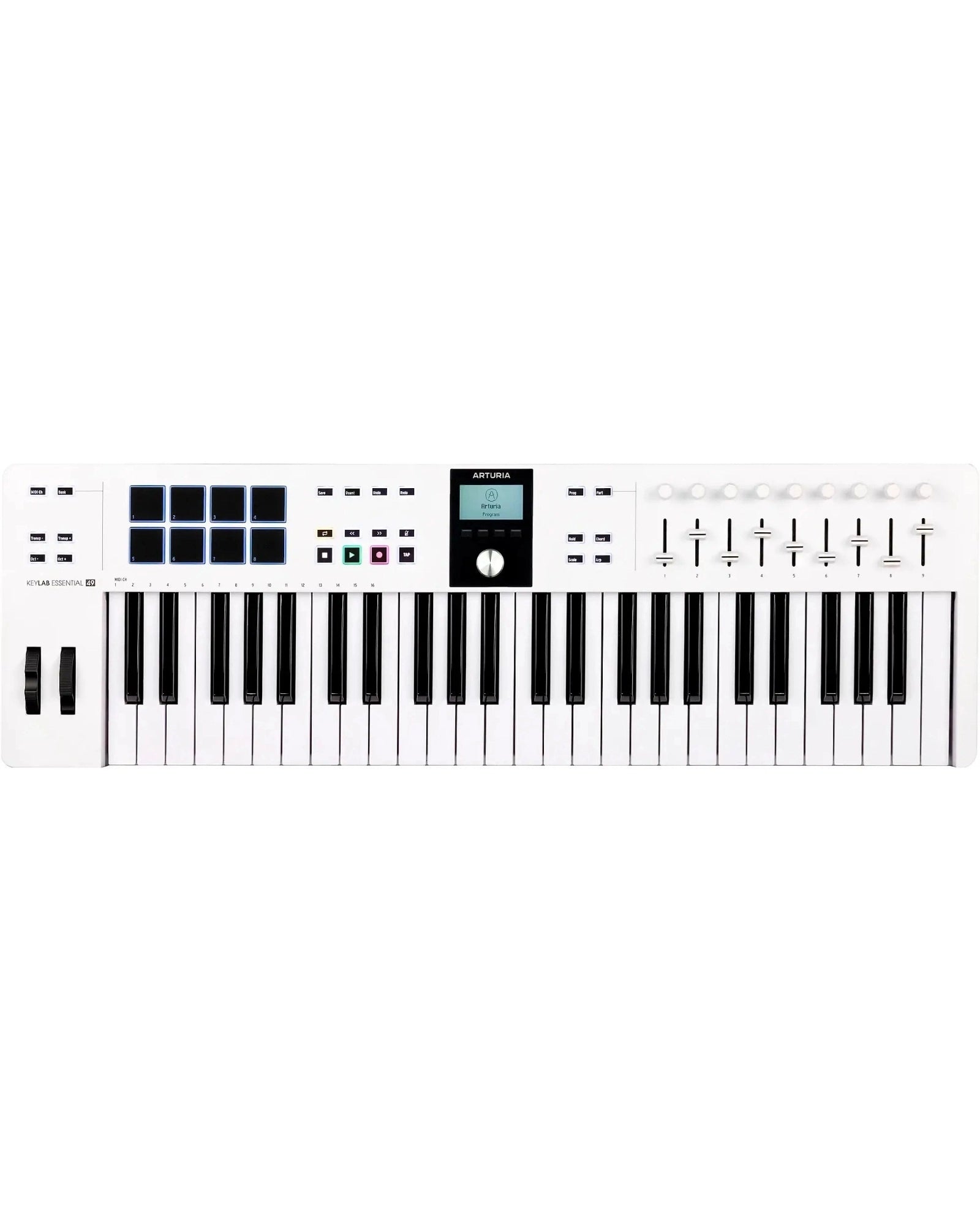 Teclado Controlador Arturia KeyLab Essential 49 mk3 Blanco