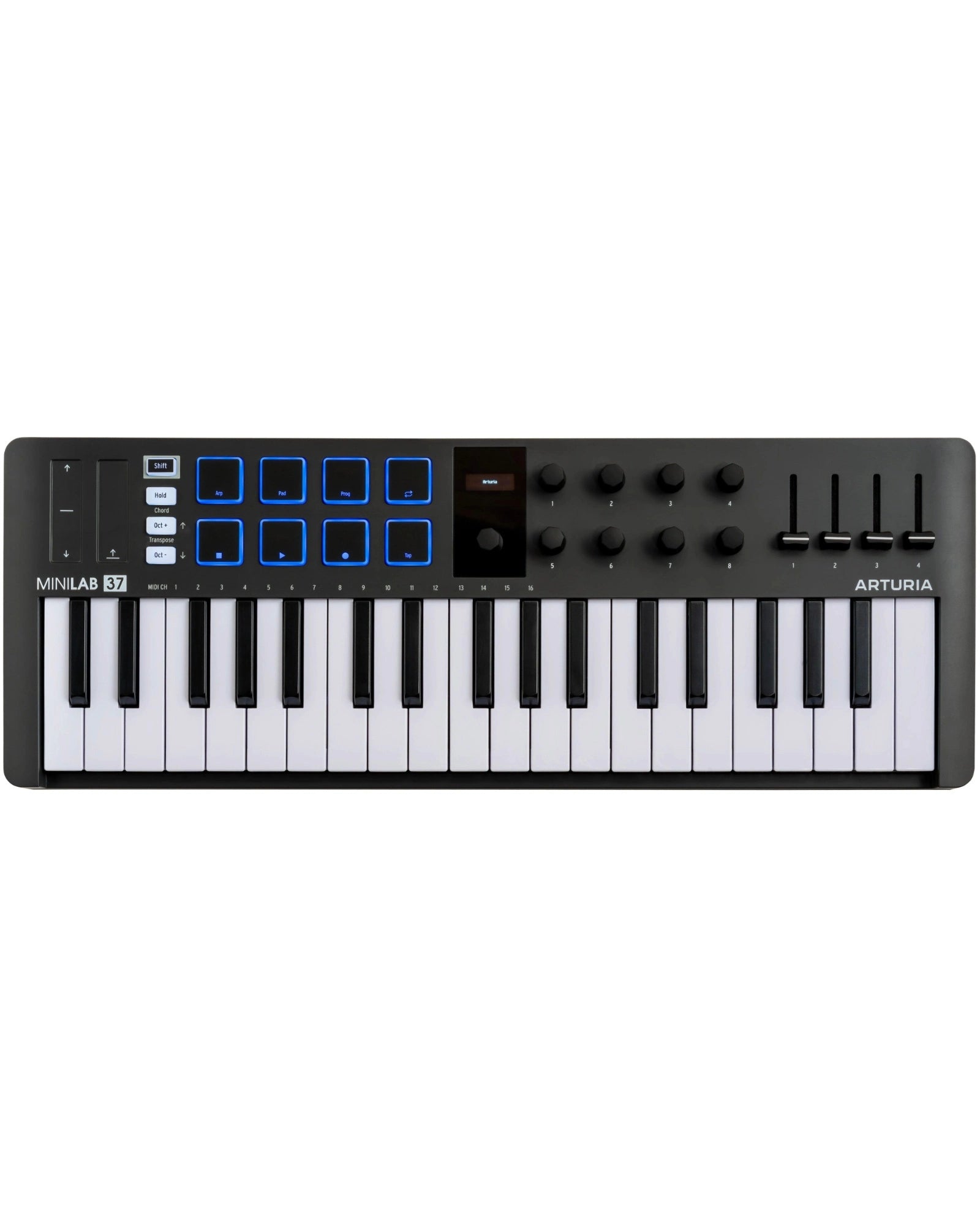 Teclado Controlador Arturia MiniLab 37 Negro