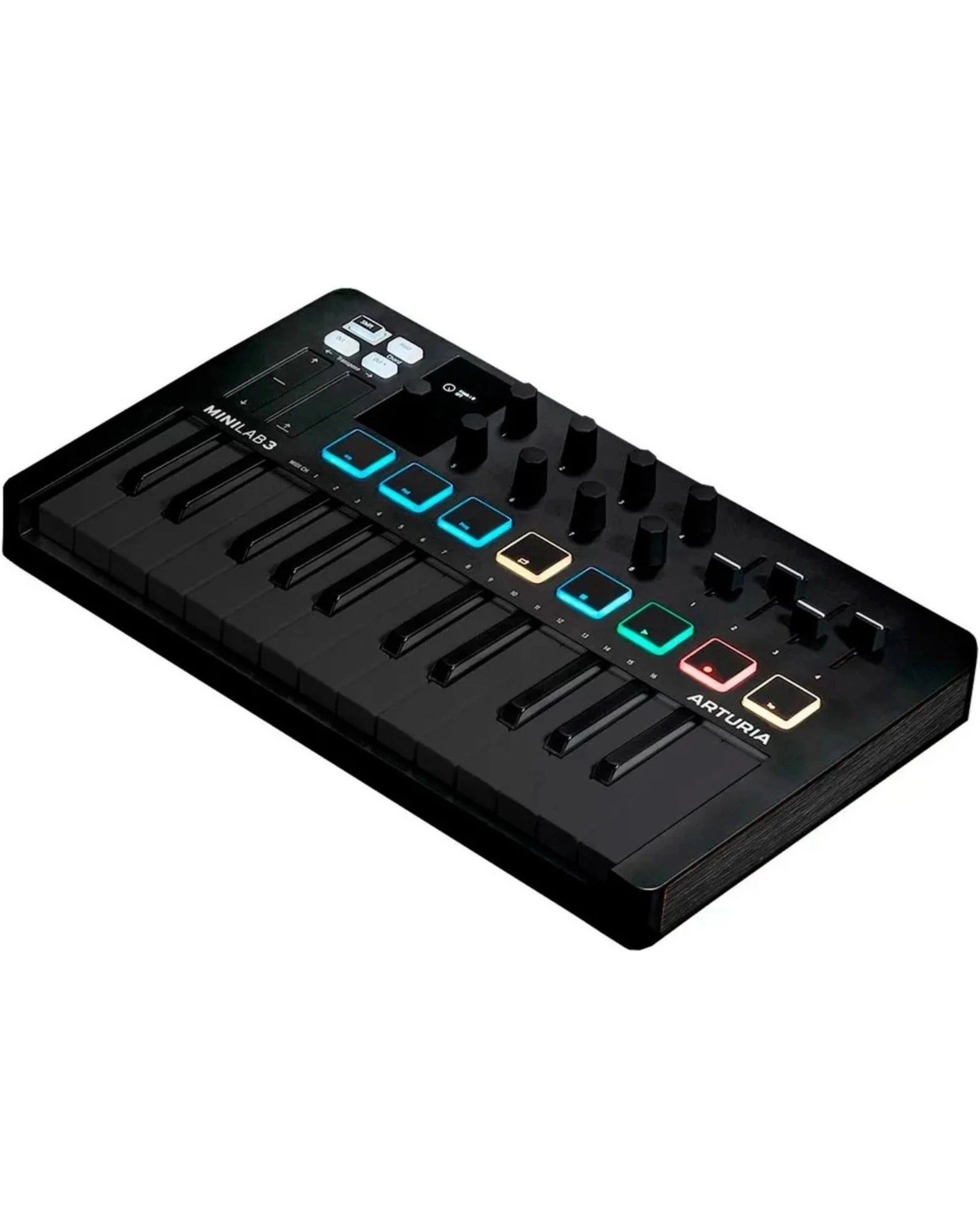 Teclado Controlador Arturia MiniLab 3 Negro