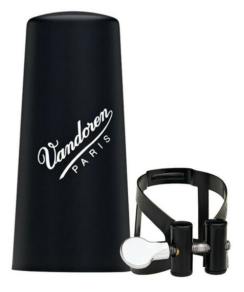 Abrazadera y Tapaboquilla Vandoren M/O LC51BP para Clarinete Si Bemol-Negra