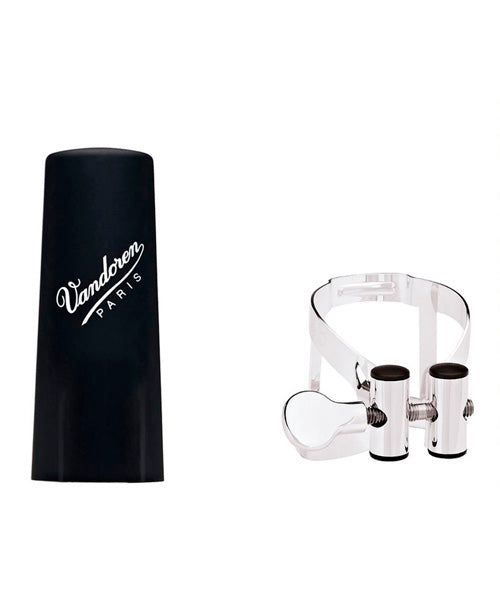 Abrazadera y Tapaboquilla Vandoren M/O LC52SP Para Clarinete Mi Bemol