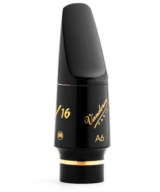 Vandoren Boquilla Para Saxofón Alto A6 Medium Ebonite SM812M V16