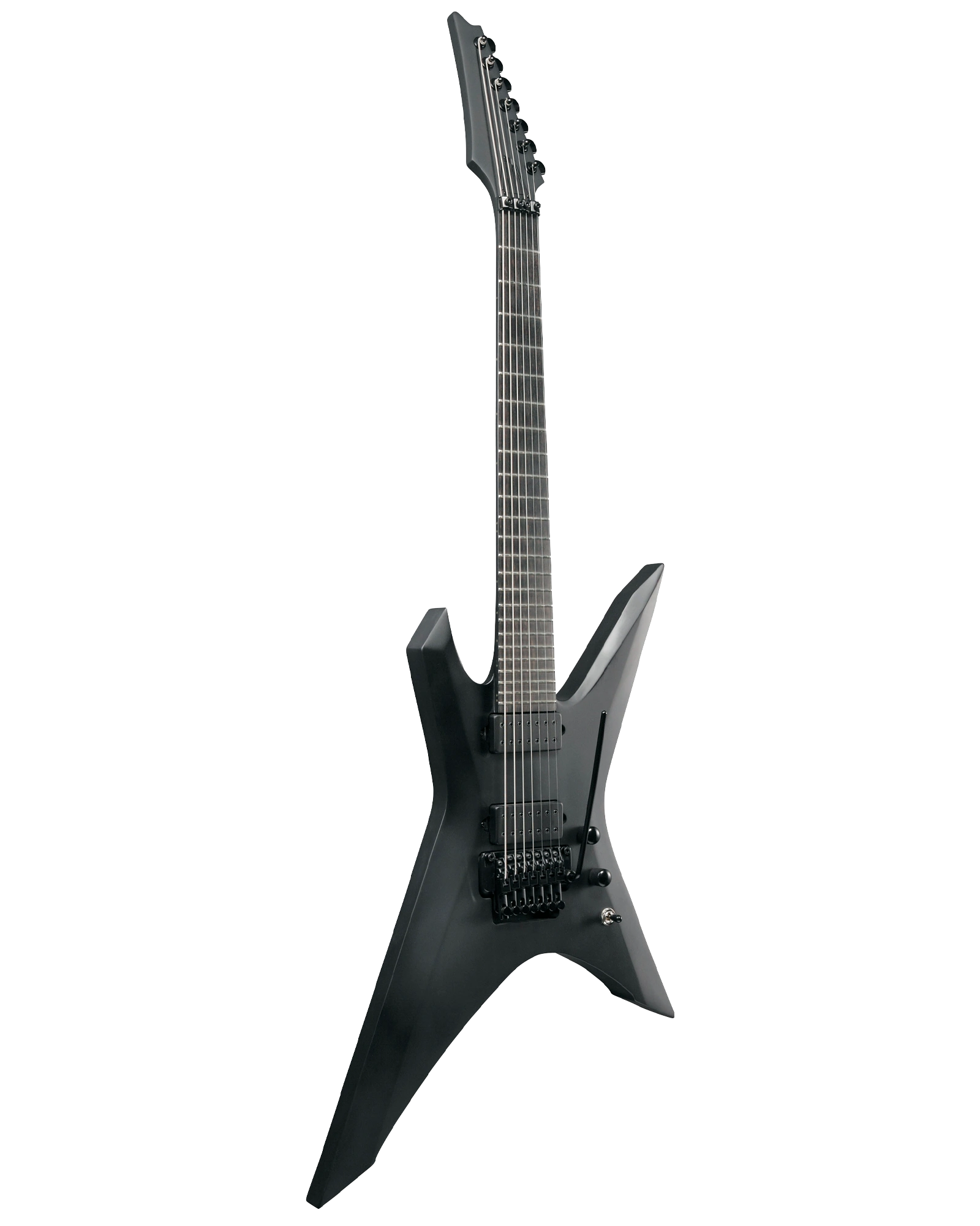 Guitarra Eléctrica Ibanez X Iron Label XPTB720-BKF Negro Mate con Funda de 7 Cuerdas