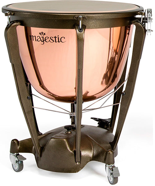 Timbal Majestic MP2600A Symphonic 26"-Cobre Pulido con Afinador y Funda