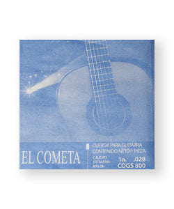El Cometa Cuerda 800(12) para Guitarra Clásica, 1A, Nylon con Borla