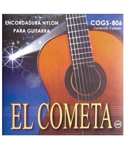 El Cometa Encordadura para Guitarra Clásica 806 Nylon con Borla