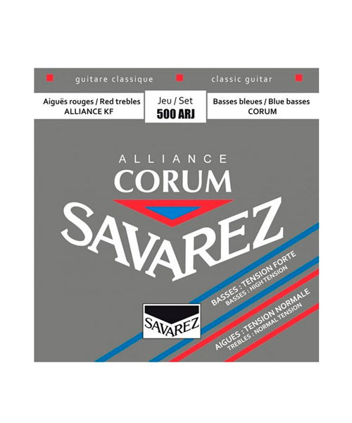 Savarez Encordadura Para Guitarra Clásica (Tensión Mixta) 500ARJ Alliance Corum