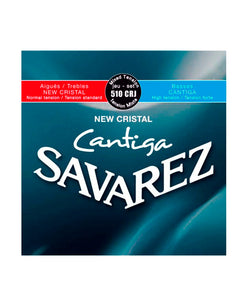 Savarez Encordadura Para Guitarra Clásica (Tensión Mixta) 510CRJ New Cristal Cantiga
