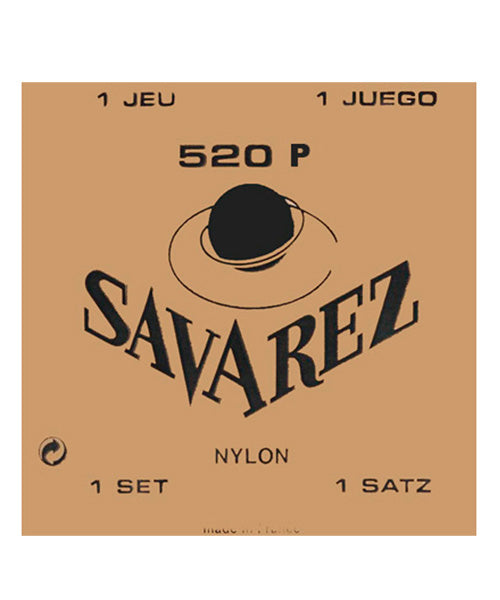 Savarez Encordadura Para Guitarra Entorchado Nylon 520P Tradicional