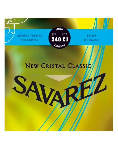 Savarez Encordadura Para Guitarra (Tensión Alta) 540CJ New Cristal