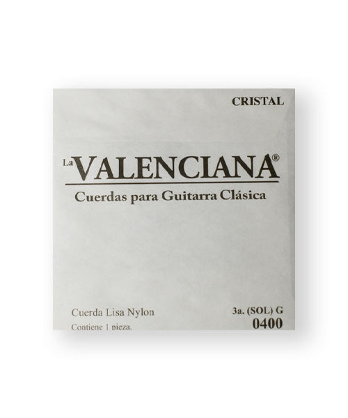 La Valenciana Cuerda 403C(12) para Guitarra Clásica, 3A, Nylon