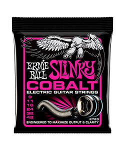 Ernie Ball Encordadura "Super Slinky Cobalt" 2723, Guitarra Eléctrica 9-42
