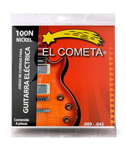 El Cometa Encordadura para Guitarra Eléctrica E100N Acero