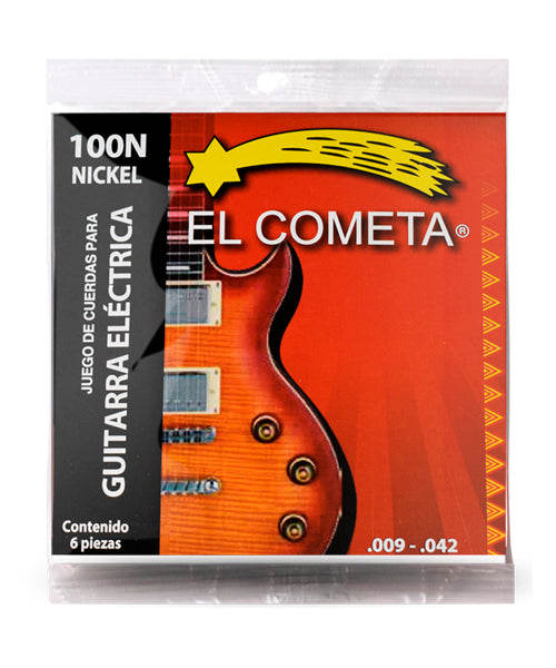 El Cometa Encordadura para Guitarra Eléctrica E100N Acero