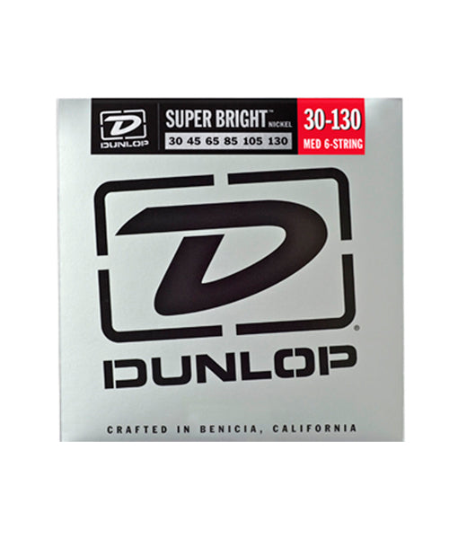 Dunlop Encordadura Bajo Eléctrico De 6 CuerdasDBSBN30130CV Medium