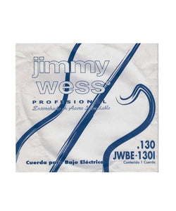 Jimmy Wess Pro Cuerda WAB130 para Bajo Eléctrico, Calibre 0.130, Acero Inoxidable (1 pza)
