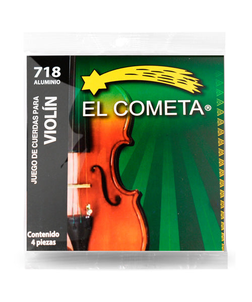 El Cometa Encordadura para Violín 718 Aluminio