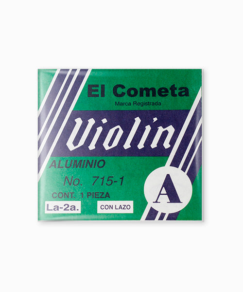 El Cometa Cuerda 715(12) para Violín 4/4, 2A (A "La"), Aluminio