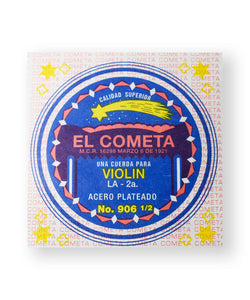 El Cometa Cuerda 906(12) para Violín 4/4, 2A (A "La"), Acero