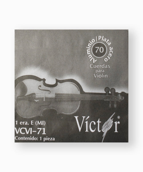 Víctor Cuerda 71(10) para Violín 4/4, 1A (E "Mi"), Acero