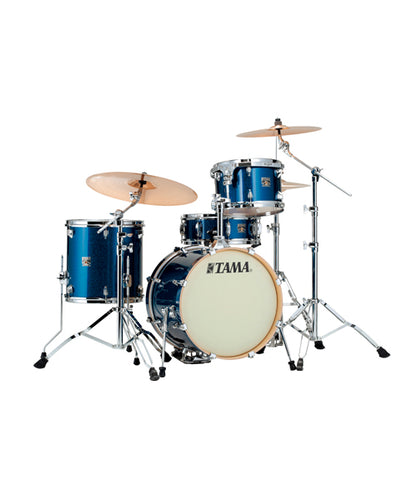 Tama Batería 4 piezas Azul Brillante con Atriles CK48S-ISP Superstar Classic Maple