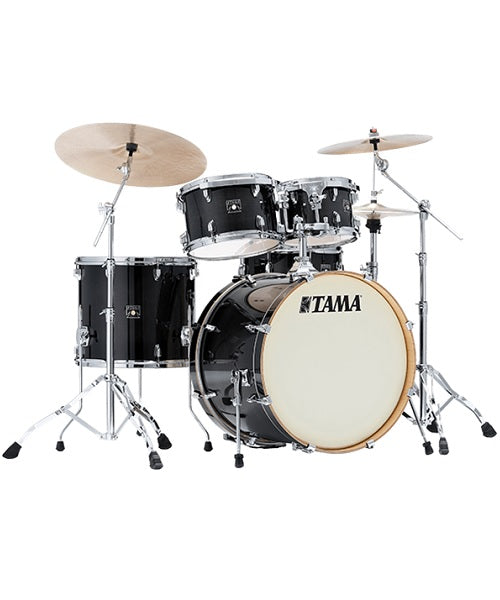 Tama Batería 5 piezas Negro Sombreado con Atriles CL52KRS-TPB Superstar Classic Maple