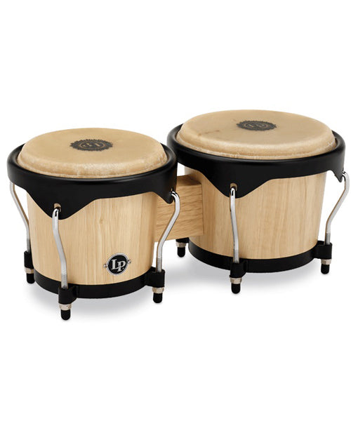 Latin Percussion Bongos Natural LP601NY-AW City