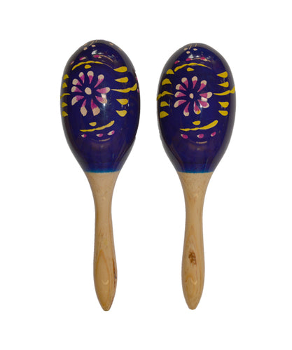 El Cometa Maracas Aile Oval Mediana Azul Mod.29AAZ