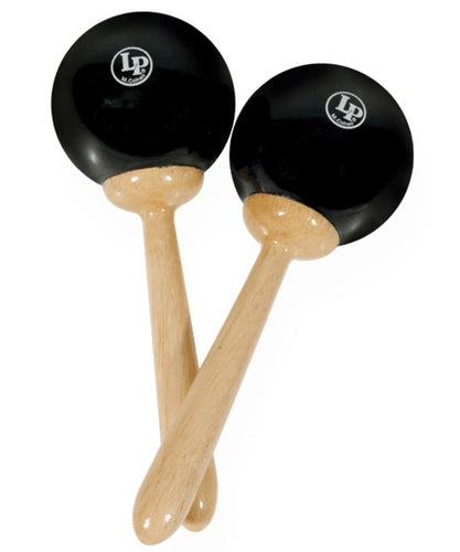 Latin Percussion Maracas LP389 Fibra de Vidrio Negras