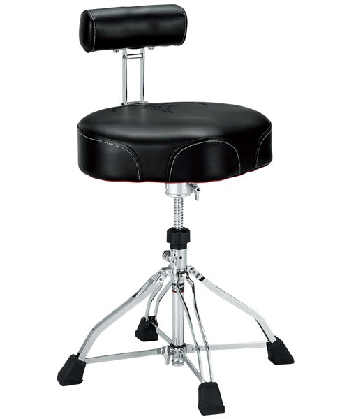 Tama Asiento para Baterista HT741B Negro 1st Chair Ergo-Rider con Respaldo