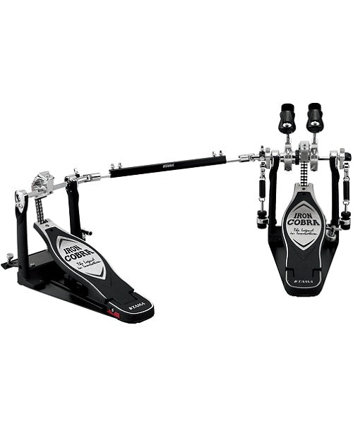 Tama Pedal Doble Para Bombo Con Estuche HP900PWN, Iron Cobra - Power Glide