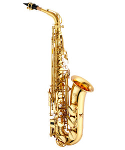Jupiter Saxofón Alto Mi Bemol Laqueado con Estuche JAS500
