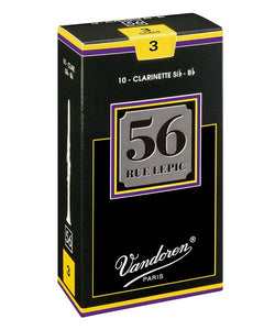 Vandoren Cañas "56 Rue Lepic" para Clarinete Si Bemol 3 CR503(10) Caja con 10 Pzas