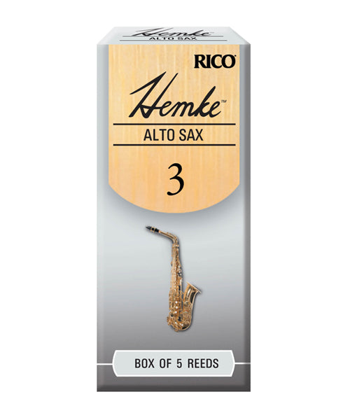 D'Addario Cañas Frederick L. Hemke Para Saxofon Alto 3, RHKP5ASX300(5), Caja Con 5 Pzas