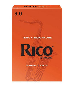 D'Addario (Rico) Cañas para Saxofón Tenor 3, RKA1030(10), Caja con 10 Pzas